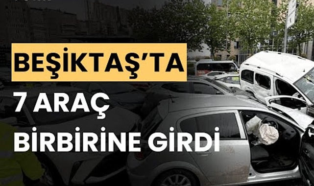 İstanbul'da Zincirleme Trafik Kazası: 7 Araç Birbirine Girdi, Yaralılar ...